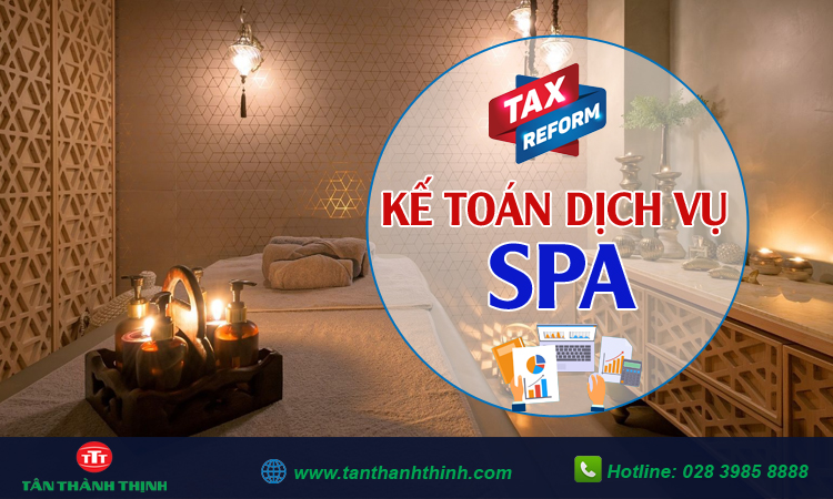 Kế toán dịch vụ spa 