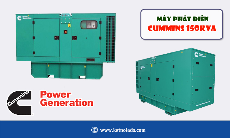 Máy phát điện Cummins 150kva 