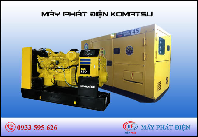 Máy phát điện komatsu