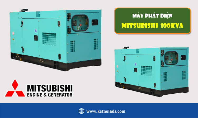 Máy phát điện Mitsubishi 100kva 