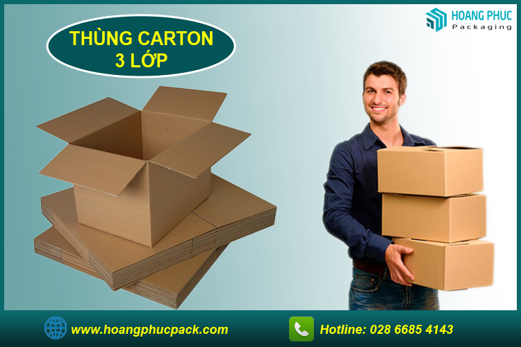 Thùng carton 3 lớp là gì?