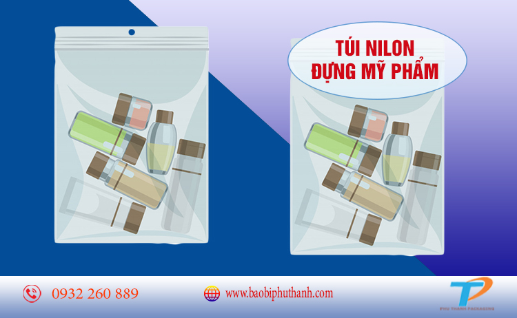 Túi nilon đựng mỹ phẩm