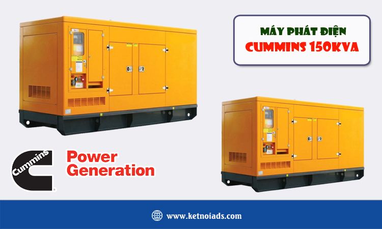 Máy phát điện Cummins 150kva 