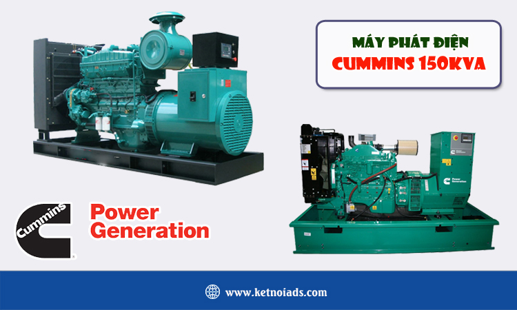 Máy phát điện Cummins 150kva 