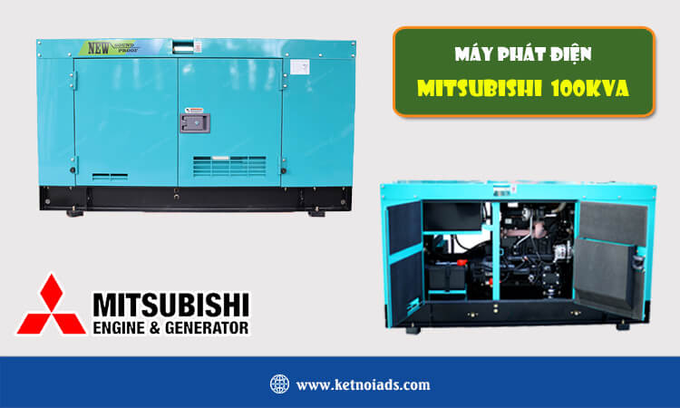 Máy phát điện Mitsubishi 100kva 