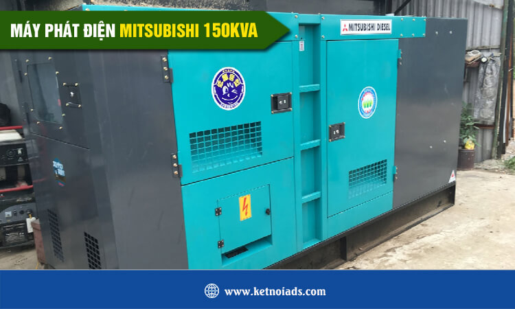 Máy phát điện Mitsubishi 150kva 